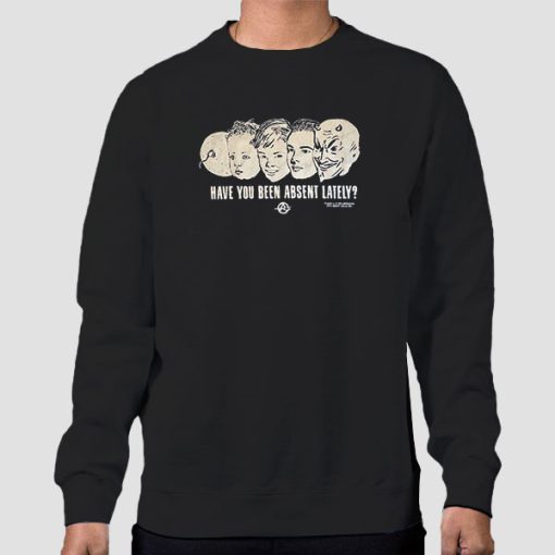 Sweatshirt Black Vintage Absent Evolution Fugazi