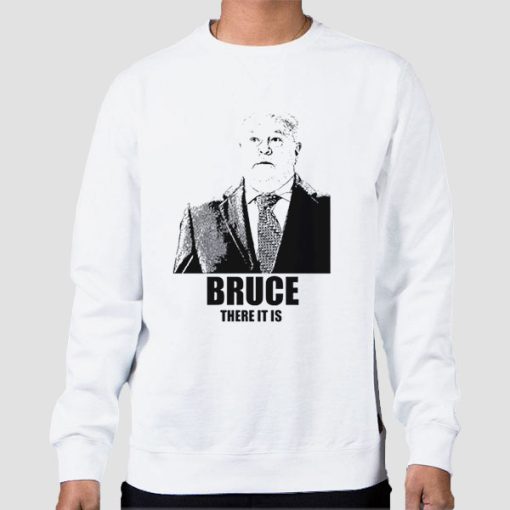 Sweatshirt White Boudreau Vancouver Bruce There It Is