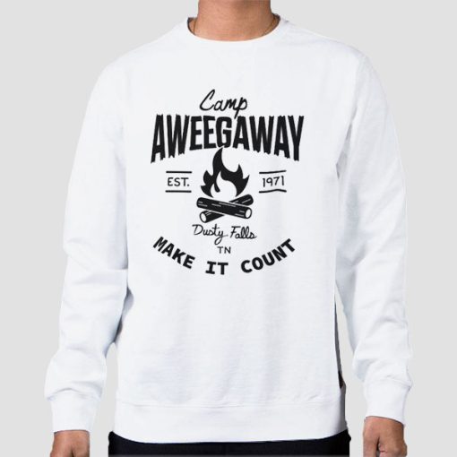Sweatshirt White Camp Aweegaway a Week Away Movie