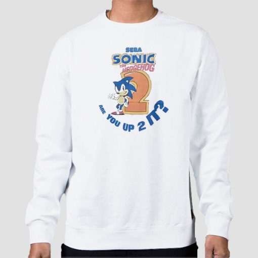 Sweatshirt White Inspired Cartoon Vintage Sonic