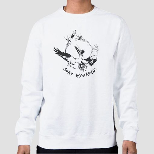 Sweatshirt White Modest Pelican Merch Funny