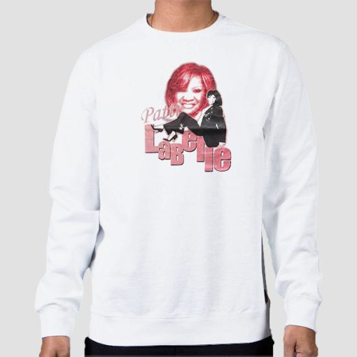 Sweatshirt White Patti Labelle Vintage Rap