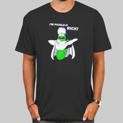 T Shirt Black Funny Piccolo Pickle