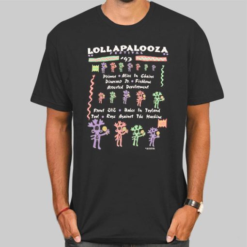 Lollapalooza 1993 Alice in Chains T Shirt