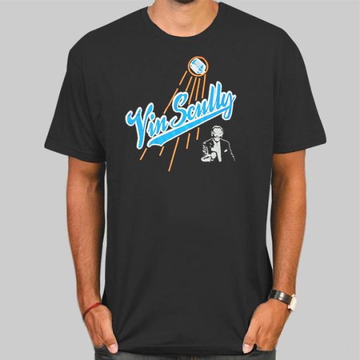 Los Angeles Dodgers Vin Scully T Shirt