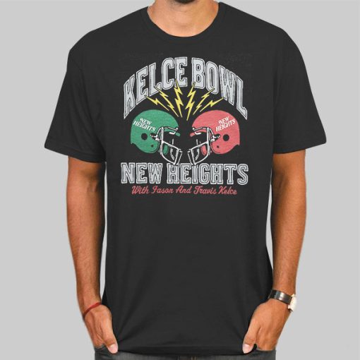 New Heights Merch Kelce Bowl T Shirt