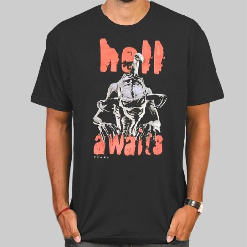 Vintage Hell Awaits 197 Spawn Shirt