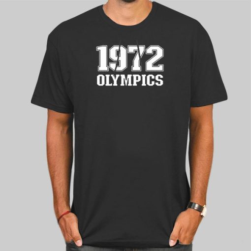 T Shirt Black Vintage Miss Trunchbull 1972 Olympics