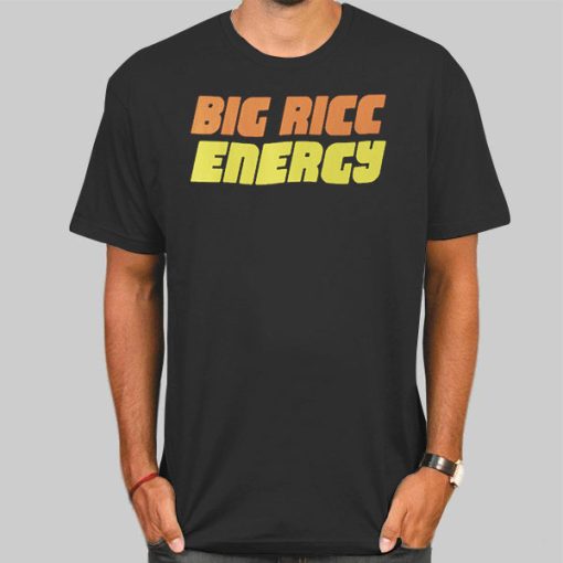Vintage Retro Big Ric Energy Shirt