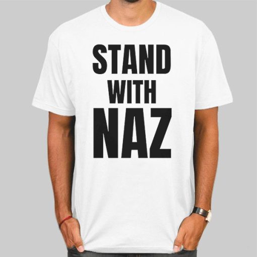Stand With Naz Quote Hockey Shirt