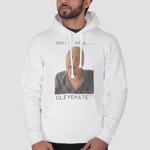 Hoodie White I Am a Rodger Cleye Merch Funny