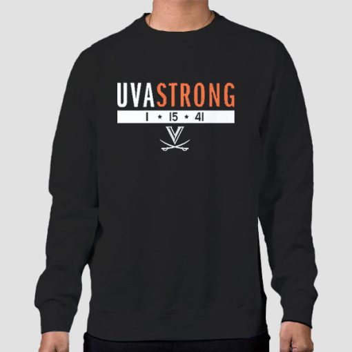 Sweatshirt Black 1 15 41 Uva Strong