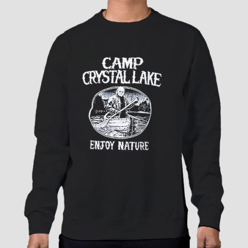 Sweatshirt Black Friday the 13th Camp Crystal Lake
