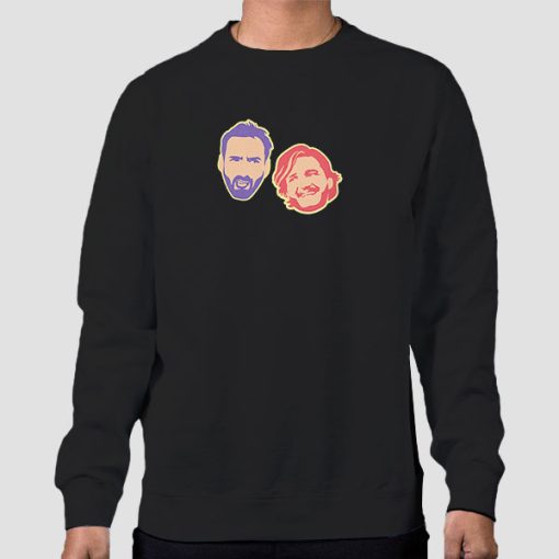 Sweatshirt Black Funny Nicolas Cage Meme and Pedro Pascal