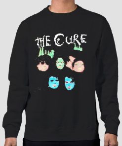 Sweatshirt Black In Between Days Vintage Cure