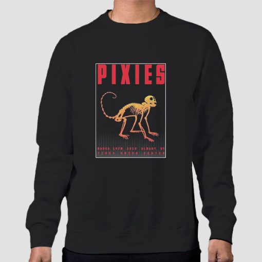 Sweatshirt Black Poster Quotes Pixies