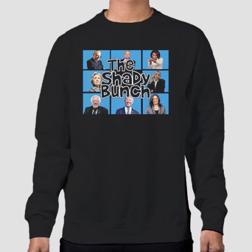 Sweatshirt Black The Shady Bunch Conservative