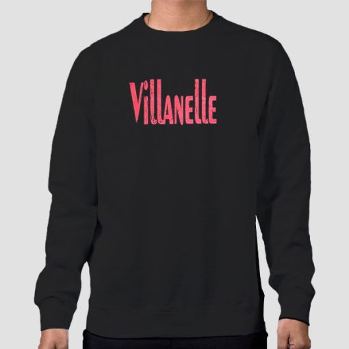 Sweatshirt Black Villanelle Killing Eve Merch