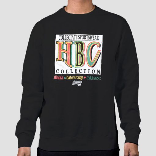 Sweatshirt Black Vintage Atlanta Hbcu