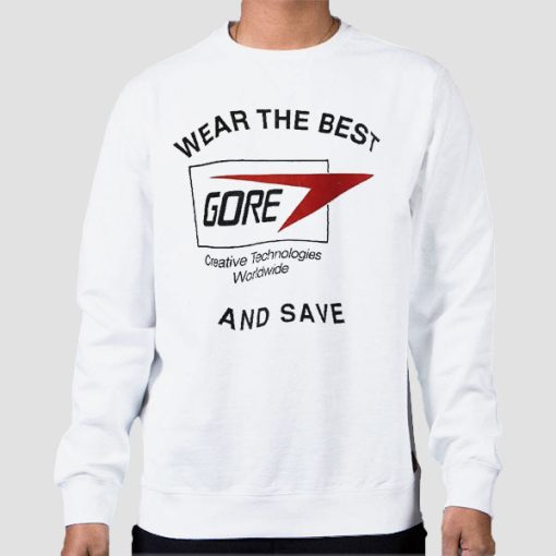 Sweatshirt White Gore Wear the Bestgore