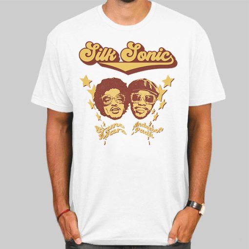 Bruno Mars Anderson Paak Silk Sonic T Shirt