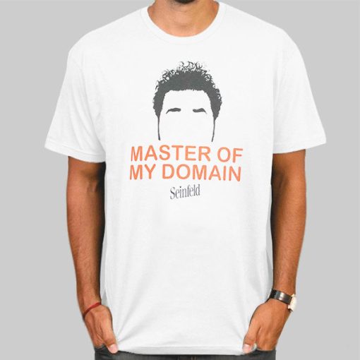 Seinfeld White Master of My Own Domain Kramer T Shirt