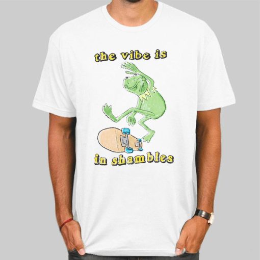 The Vibe Is Frog Vibe in Shambles T Shirt