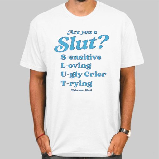 Vintage Inspired Are You a Slut Shirt