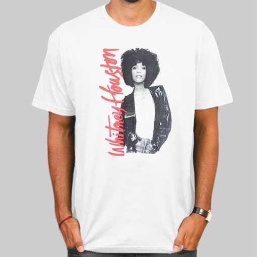 Vintage Retro Whitney Houston Shirt