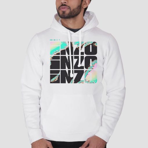 Hoodie White Official Merchandise Enzo Inzo Merch