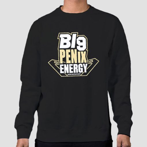 Sweatshirt Black Big Penix Energy Logo