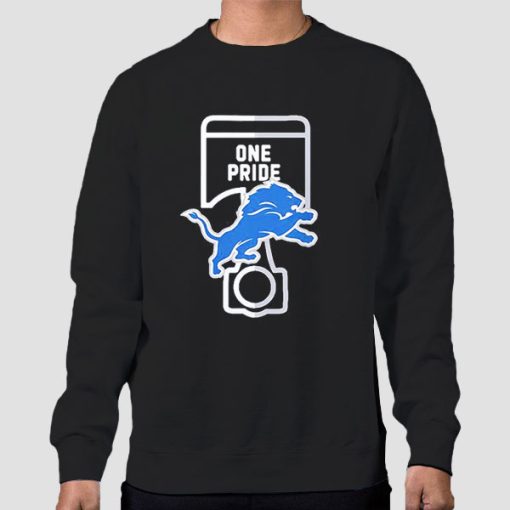 Sweatshirt Black Classic One Pride Lions
