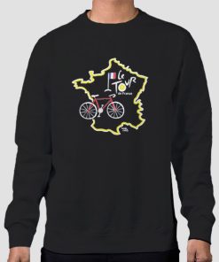 Sweatshirt Black Funny Le Tour De France
