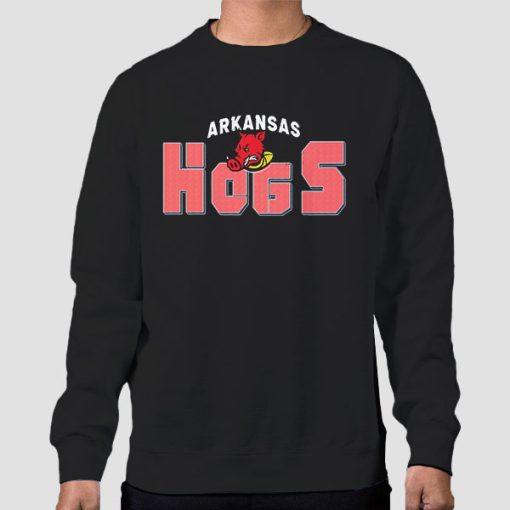 Hogs Graphic Vintage Arkansas Sweatshirt
