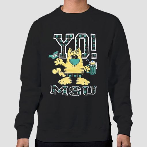 Michigan State Vintage Msu Sweatshirt
