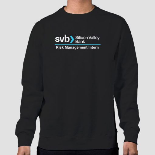 Sweatshirt Black Risk Management Intern Silicon Valley Bank