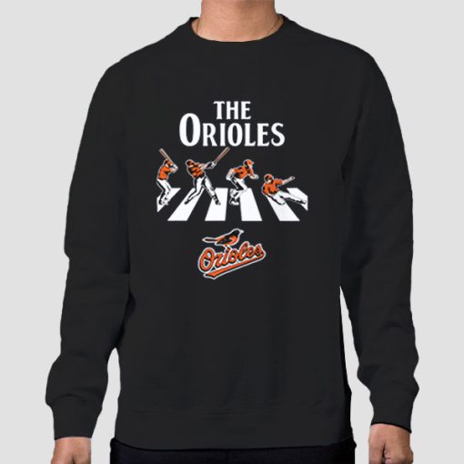 Sweatshirt Black Vintage Parody the Orioles