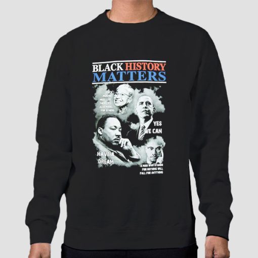 Sweatshirt Black Vintage Poster Black History
