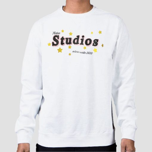 Sweatshirt White Autumn Winter 2020 Thirteen Studios