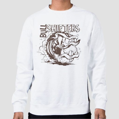 Sweatshirt White Left 4 Dead Ellis Bullshifters