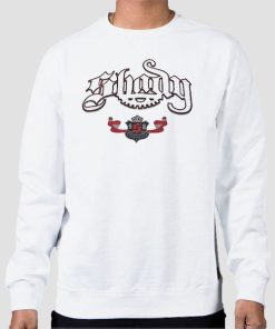 Sweatshirt White Logo Shady Ltd