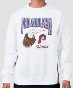 Retro Baseball Bank Shot Philadelphia Phillies Sweatshirt