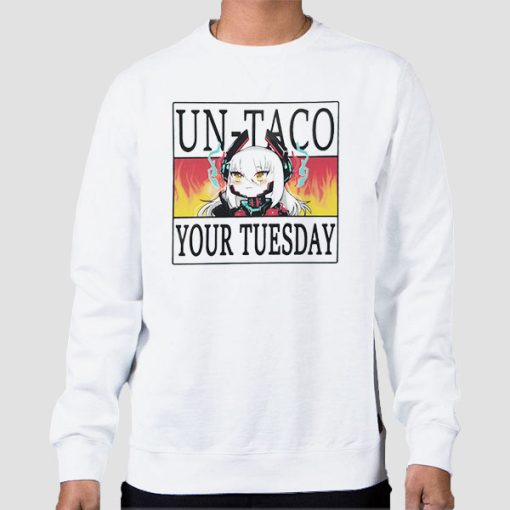 Sweatshirt White Un Taco Your Tuesday Zentreya Merch