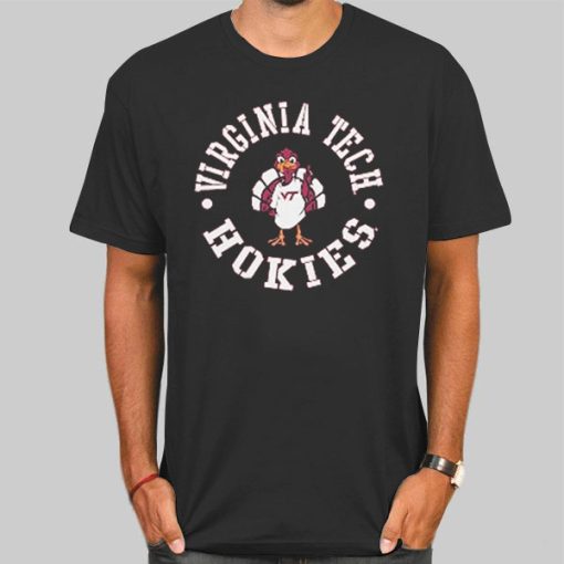 T Shirt Black Hokies Virginia Tech Vintage