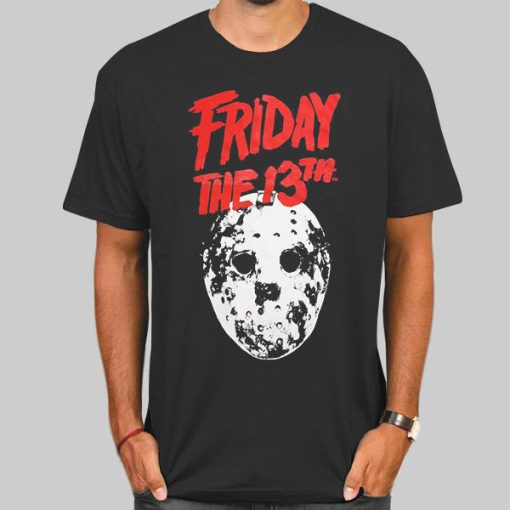 Jason Mask Friday the 13th T Shirt