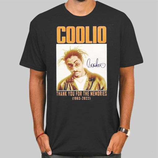 RIP Rapper Thank You for the Memories Coolio Shirts