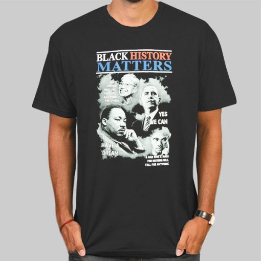 Vintage Poster Black History T Shirt