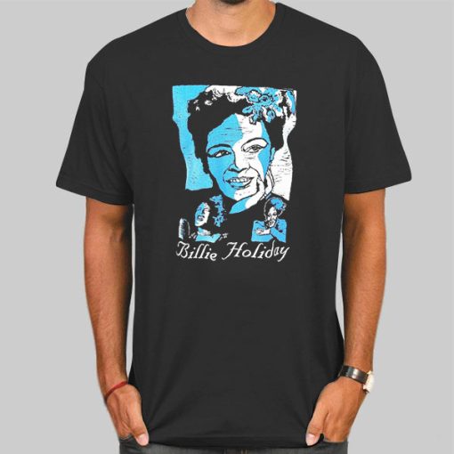 Vintage Singer Billie Holiday T Shirt