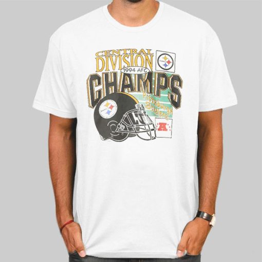 1994 NFL Central Division Champs Vintage Steelers Shirt
