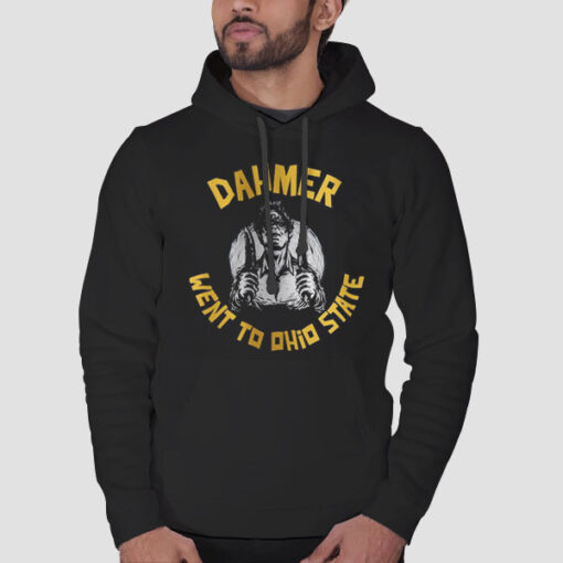 Hoodie Black Vintage Dahmer Ohio State